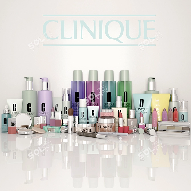 Clinique Beauty Essentials Set 3D model image 1