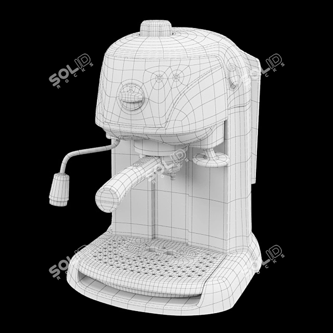 Delonghi EC 221.B Espresso Machine 3D model image 2