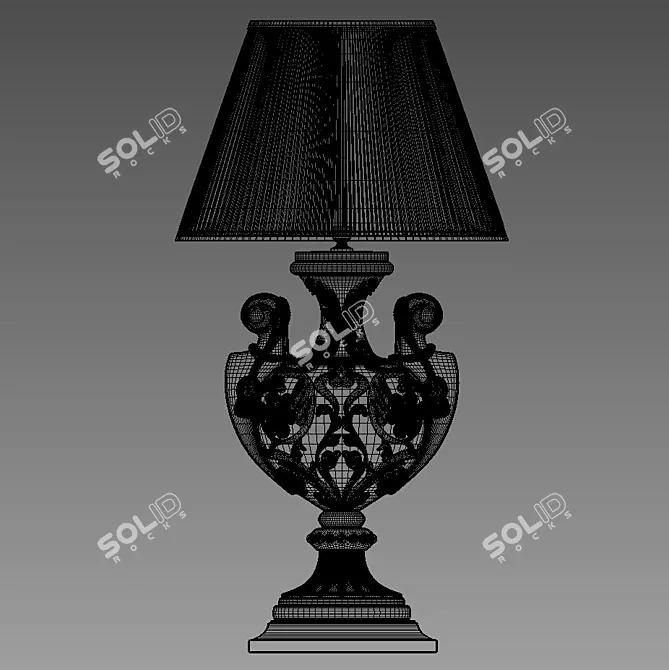 Etruria Lamp: Stylish and Versatile Lighting 3D model image 3