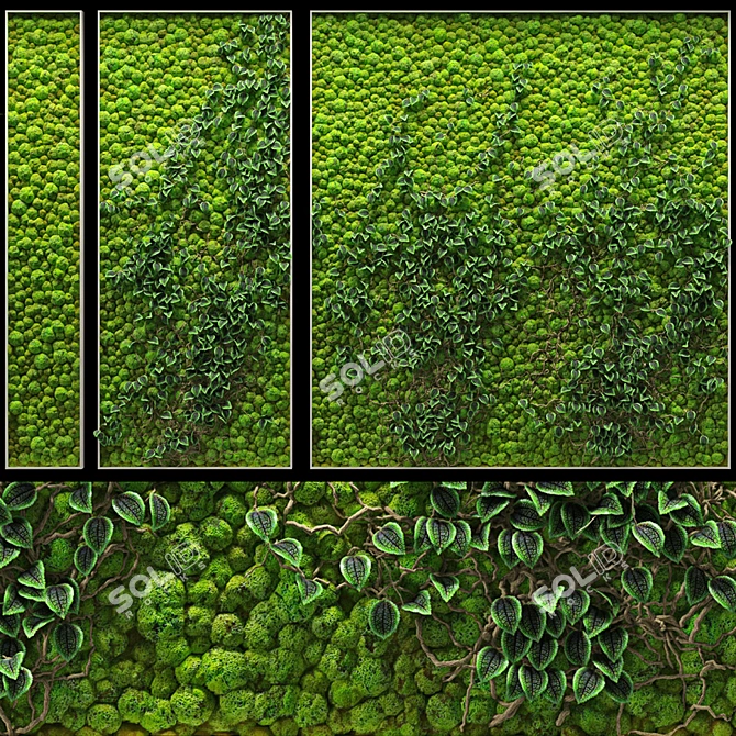 Vertical Greening Modules: Fitowall 3D model image 1