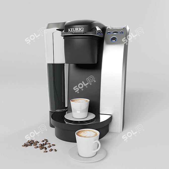 Keurig K75 Single-Cup Coffee Brewer 3D model image 1