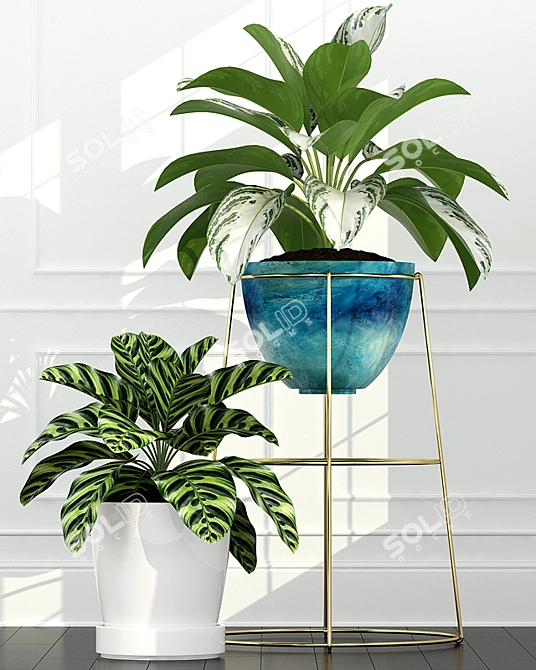 Lush Greenery Collection 3D model image 3