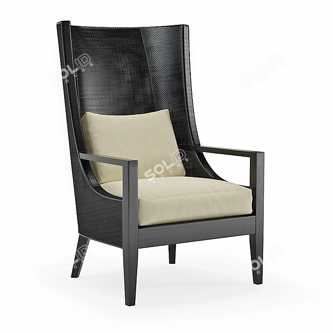 Ecco Trading Porter Chair - Modern Design 3D model image 1