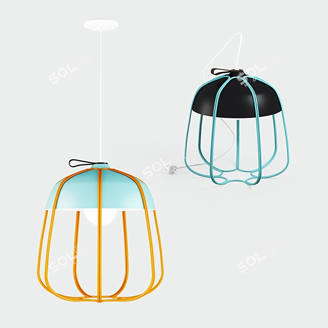 Tull Lamp: Versatile and Stylish 3D model image 1