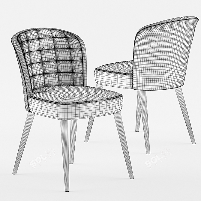 Elegant Rose 03014 - Montbel Sculpture 3D model image 2