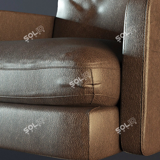 Cosmorelax Swivel Armchair: Corona Polys 450-179 3D model image 2