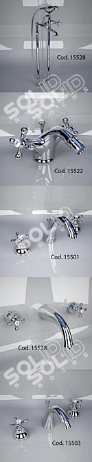 Bongio Mixers: Superior 3Dmax Compatible Design 3D model image 2