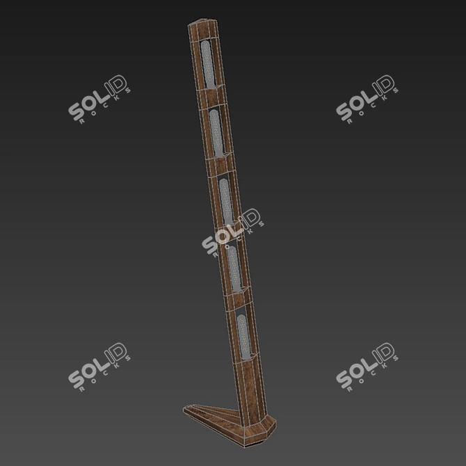 Modern Totem Lamp: Elegant Illumination 3D model image 3