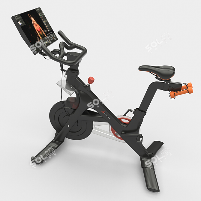  Ultimate Connected Fitness Bike 3D model image 1