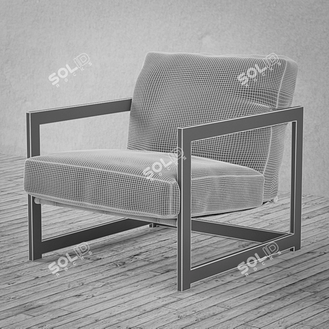  Stylish and Comfortable Chair 3539 3D model image 2