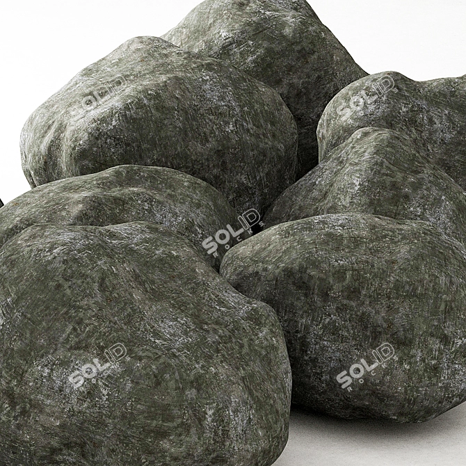 Stone Collection: High-Quality 3D Textures 3D model image 2