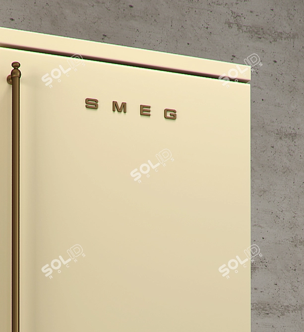 SMEG_FA800PO: Sleek and Stylish Oven 3D model image 2