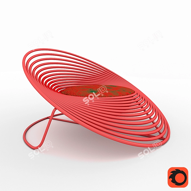 Innovative Cycle Chair by Saran Youkongdee 3D model image 1