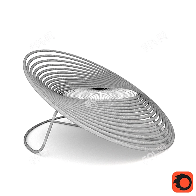 Innovative Cycle Chair by Saran Youkongdee 3D model image 2