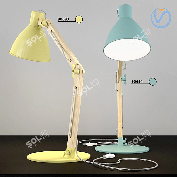 MAYTONI Table Lamp Collection 3D model image 1