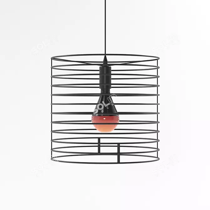 Stylish Chandelier: Illuminate in Fashion 3D model image 1