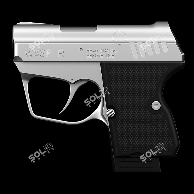 WASP R: Compact Czech Traumatic Pistol 3D model image 1