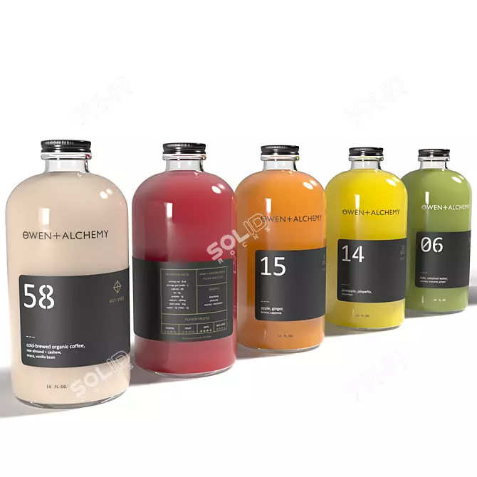 Owen + Alchemy Juice Elixir 3D model image 1