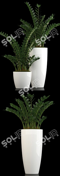 Lush Greenery: 56 Plant Collection 3D model image 2