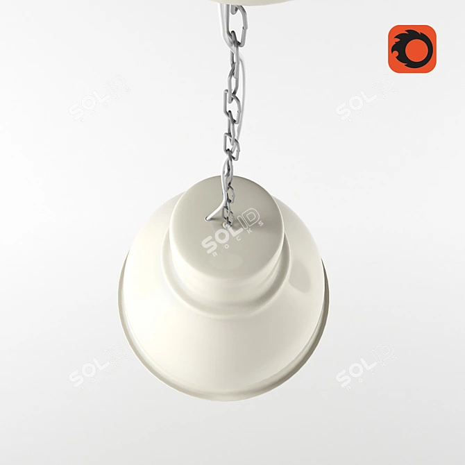 Hekthar Pendant Lamp - 38cm Diameter 3D model image 2