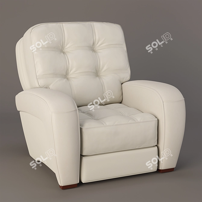 Elegant Forsyth Chair: Timeless British Design 3D model image 1