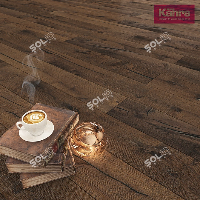 Supreme Oak Tveta - Exquisite, Durable Flooring 3D model image 1