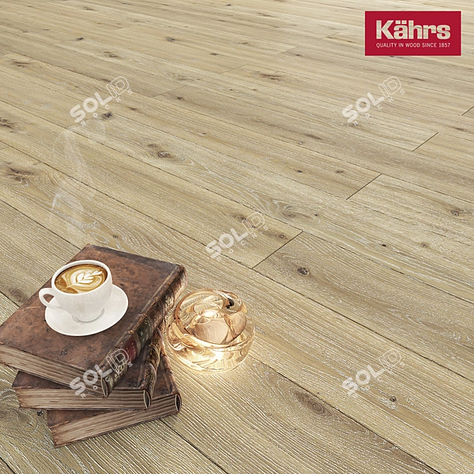 Kährs Supreme More Oak: Superior Quality Flooring 3D model image 1