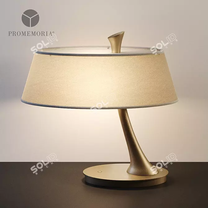 Luxury Lili Lamp: Timeless Elegance. 3D model image 1