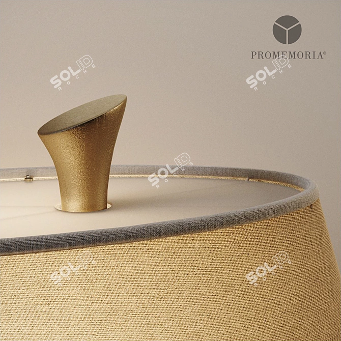 Luxury Lili Lamp: Timeless Elegance. 3D model image 2