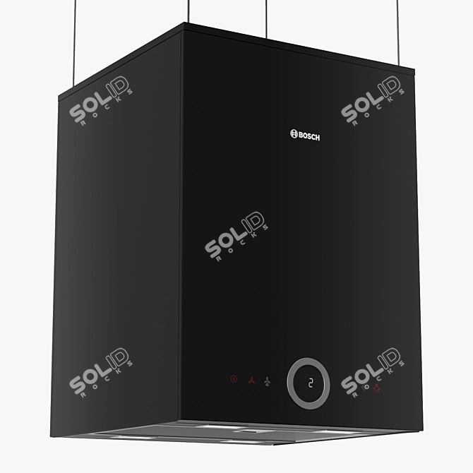 Bosch Serie 8 Island Hood DII31RV60 3D model image 1