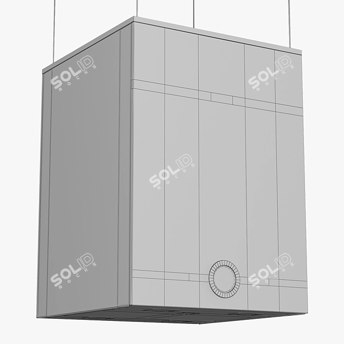 Bosch Serie 8 Island Hood DII31RV60 3D model image 3