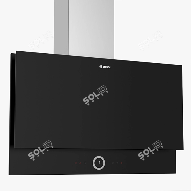 Bosch Serie 8 Flat Hood: Efficient and Stylish 3D model image 1