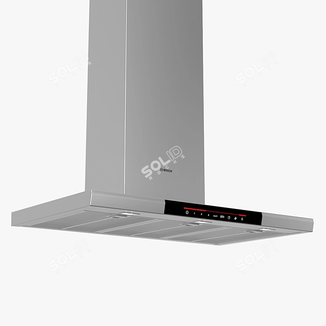 Bosch 90cm Chimney Extractor: DWB098J50B 3D model image 1