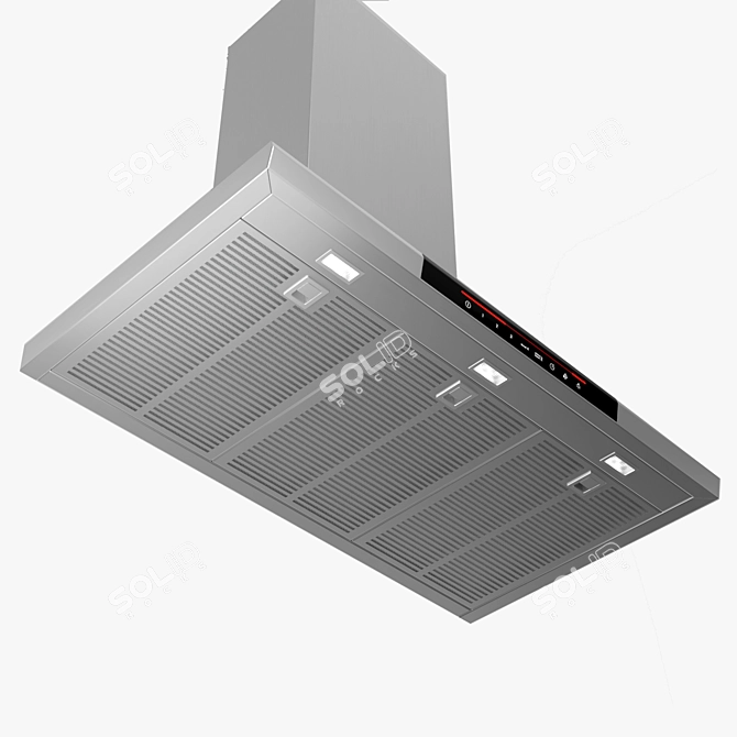 Bosch 90cm Chimney Extractor: DWB098J50B 3D model image 2