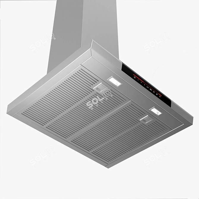 Bosch Chimney Extractor Hood DWB068J50B 3D model image 2