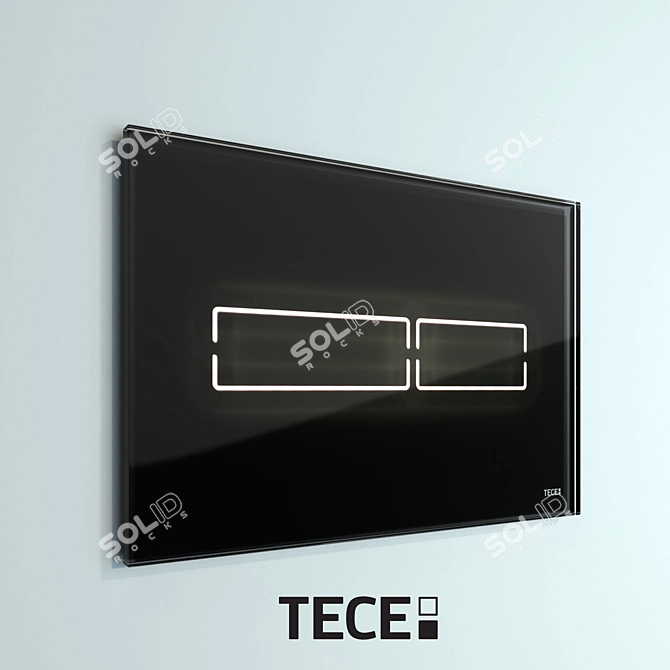 TECElux Mini Flush Panels - Space-Saving and Stylish 3D model image 2