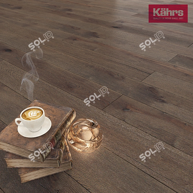 Kährs Founders Ulf Oak Wood Flooring 3D model image 1