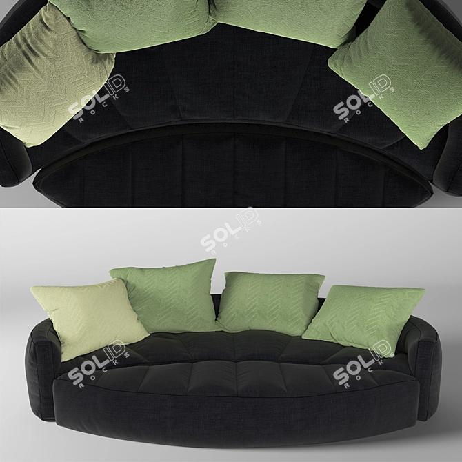 Modern Sofa Design 02 3D model image 1