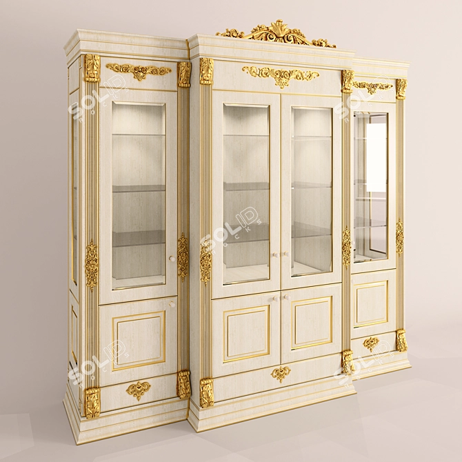 Elegant Genava C1 Showcase 3D model image 1