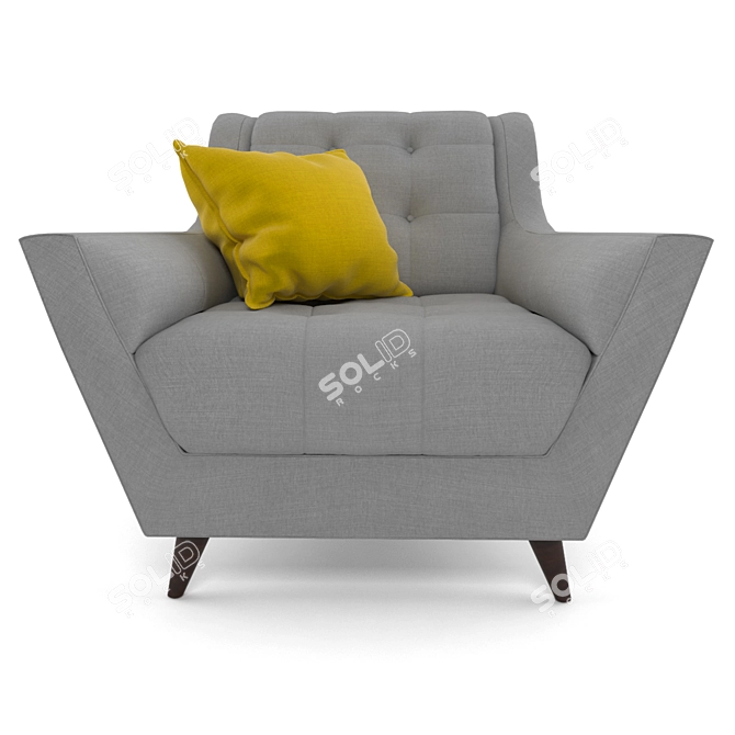 Sleek and Stylish JOYBIRD Fitzgerald 3D model image 1