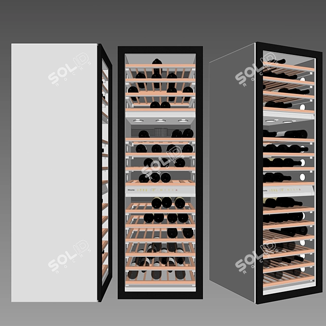 Miele MasterCool Wine Temperature Control Unit 3D model image 3