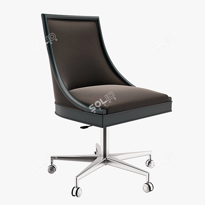 Elegant Amina Moving Chair - Seven Sedie 3D model image 1