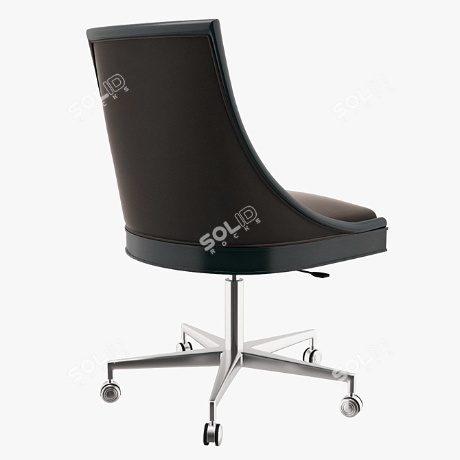 Elegant Amina Moving Chair - Seven Sedie 3D model image 2