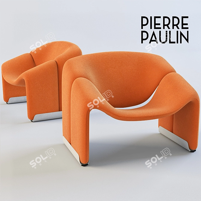 Vibrant Fun F-598 Chair 3D model image 1