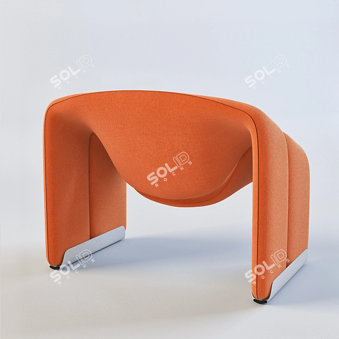 Vibrant Fun F-598 Chair 3D model image 2