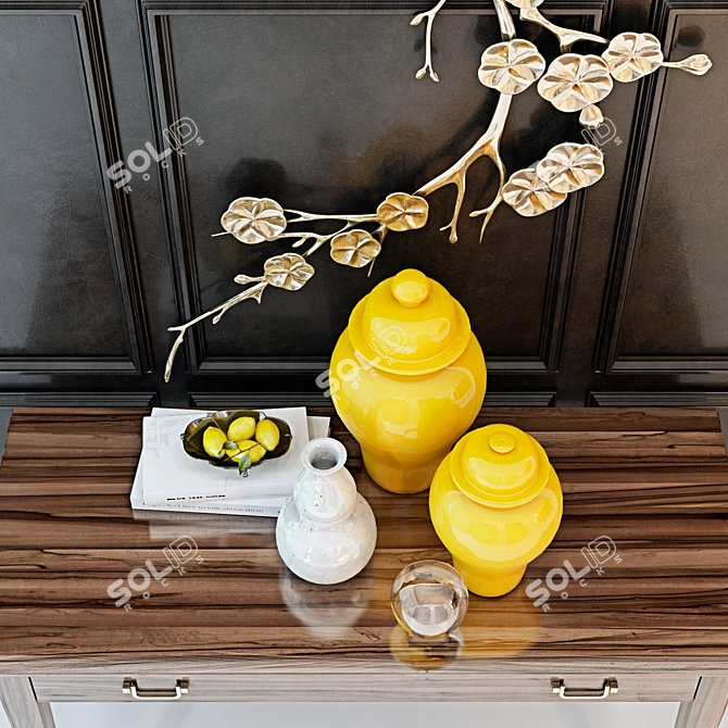 Classic Decor Set: 2014 Max, obj 3D model image 2