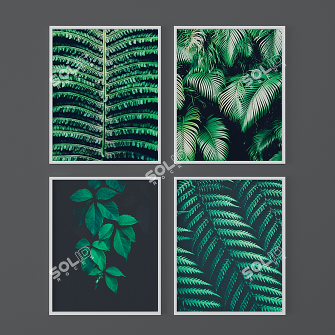 Tropical Paradise Art Prints 3D model image 1