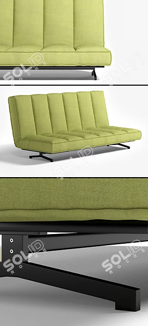 Comfort Seating Bench Sofa 3D model image 2