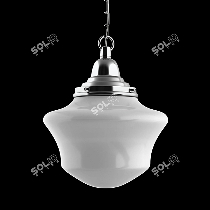 Modern Mini Pendant Light: Design Classics FC3-26 3D model image 1