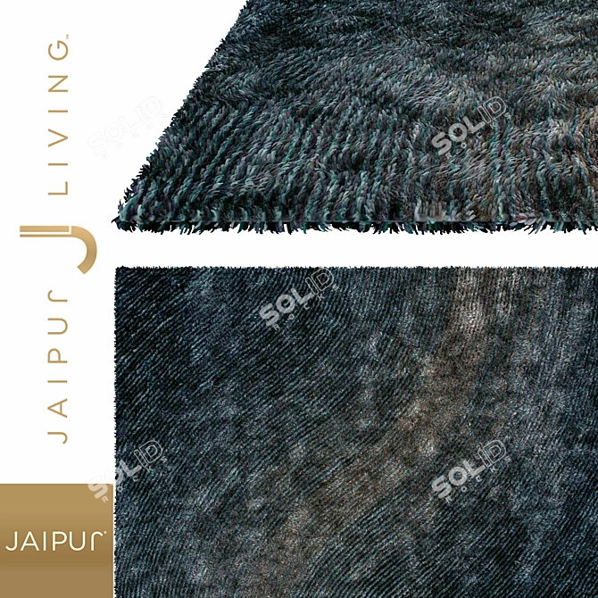 Luxury Nadia Collection Rug 3D model image 1